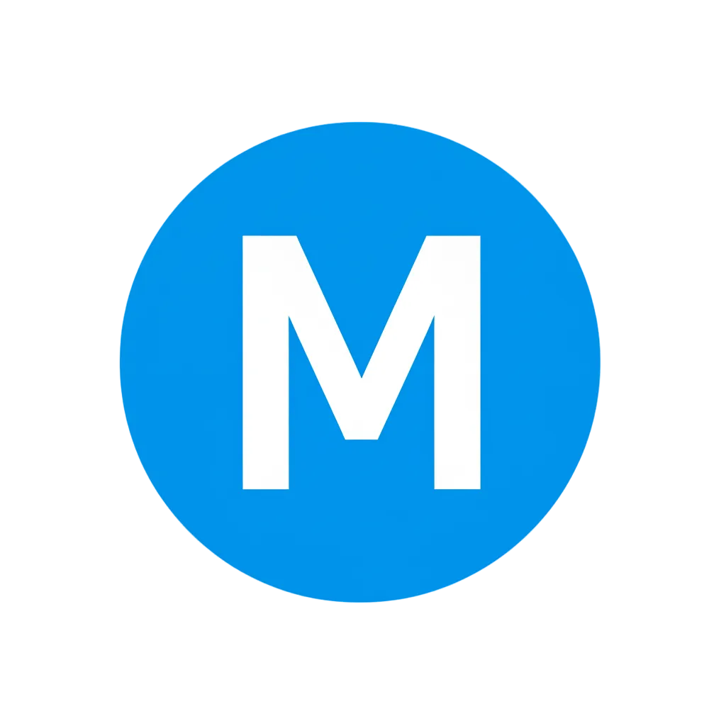 Logo M cercle agrandi